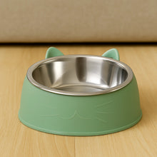 Söt Lutande Matskål för Katt