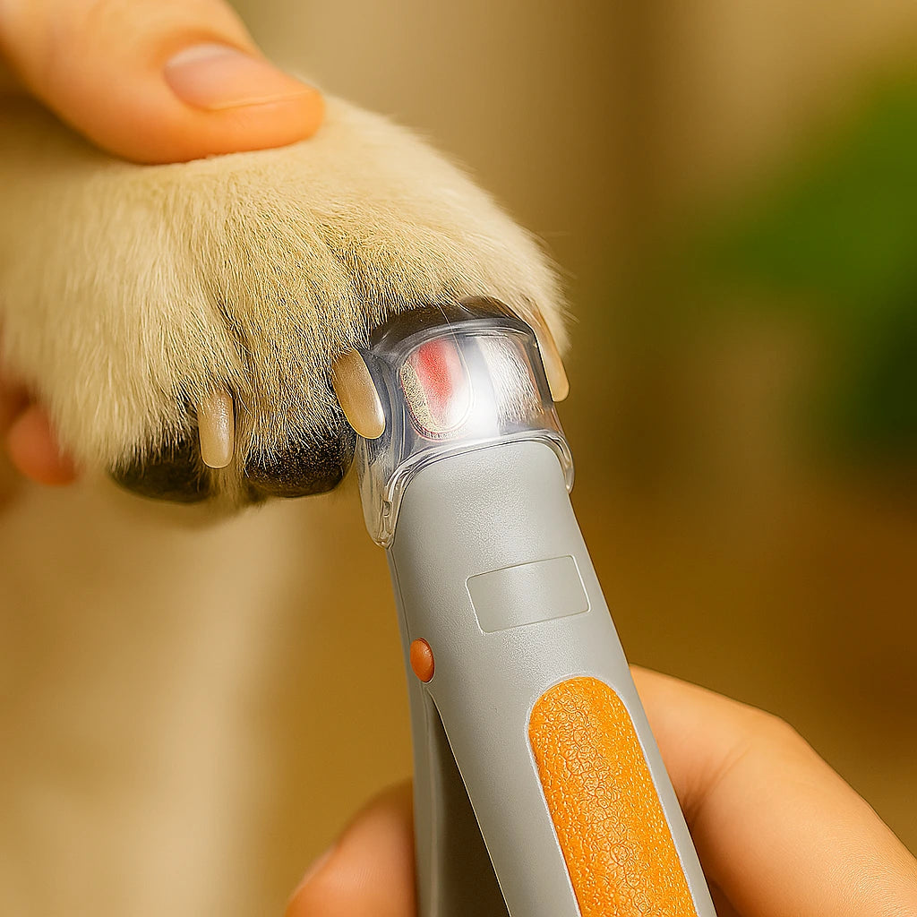 Klotång med LED-ljus