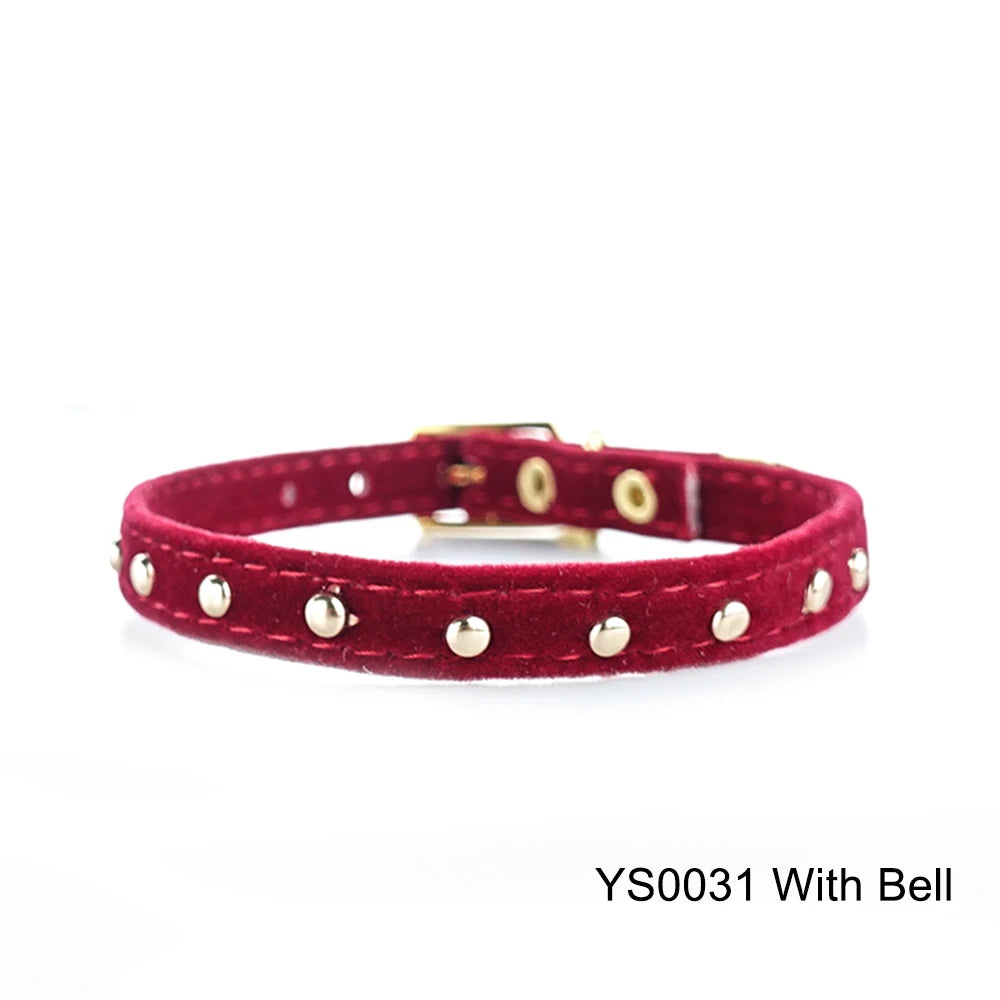 Katthalsband med Bjällra