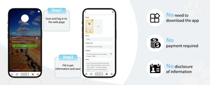 Reflekterande Katt-Halsband med Airtag