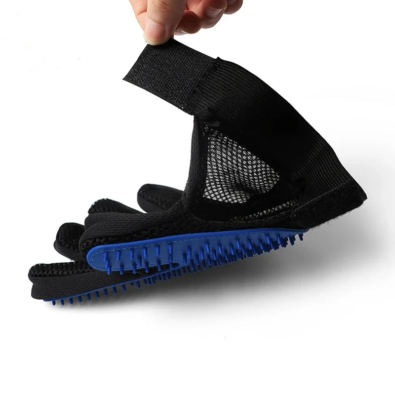 Silikonhandske för Pälsvård av Katt